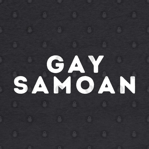 Gay Samoan by blueduckstuff